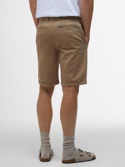 Barbour Cotton Rich Washed Twill Chino Shorts - view 2, Stone