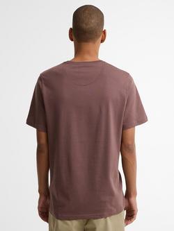 Barbour Preppy Cotton T-Shirt, Peppercorn - view 2, Peppercorn
