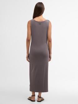 Barbour International Gigi Sleeveless Jersey Midi Dress, Lavender Grey - view 2, Lavender Grey