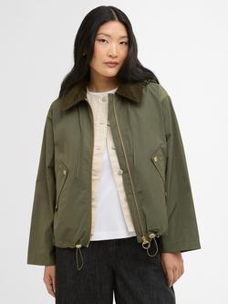 Barbour Weaver Showerproof Jacket, Green Multi