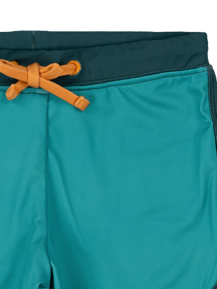 Little Green Radicals Kids Swim Shorts, Turquoise - view 2, Turquoise