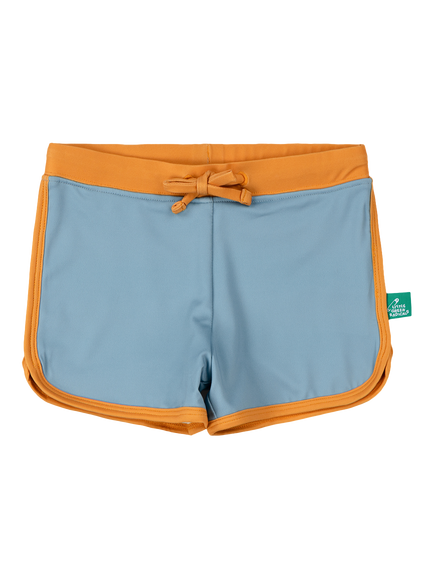 Little Green Radicals Baby Swim Shorts, Blue