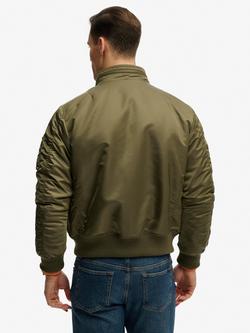 Superdry MA1 Bomber Jacket, Olive Night Green - view 2, Olive Night Green