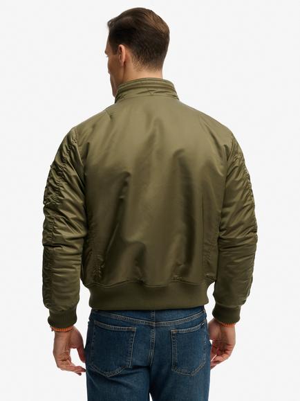 Superdry MA1 Bomber Jacket, Olive Night Green - view 2, Olive Night Green