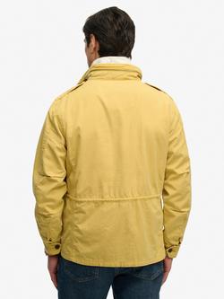 Superdry Cotton M65 Jacket - view 2, Washed Yellow