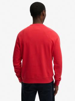 Superdry The Merchant Store Loose Fit Sweatshirt, Burnt Red - view 2, Burnt Red