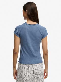 Superdry Athletic Essentials Slub Graphic T‑shirt - view 2, Tidal Blue