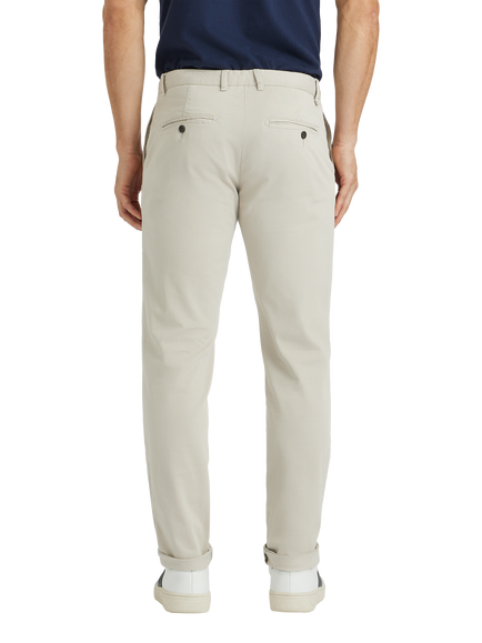 SPOKE Heroes Narrow Thigh Slim Chinos, Stone - view 2, Stone