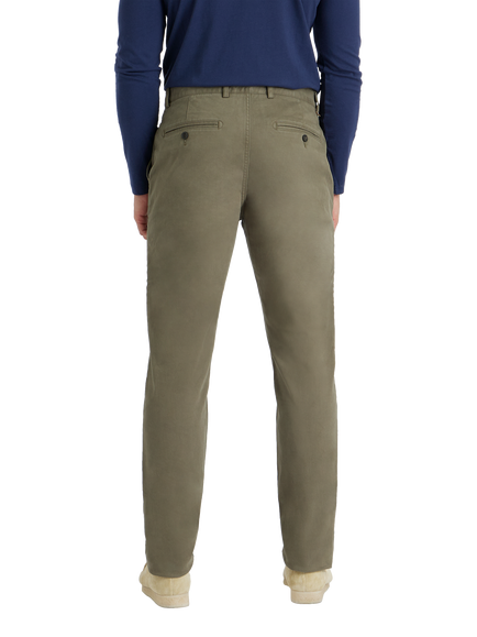 SPOKE Heroes Wide Thigh Slim Fit Chinos - view 2, Olive