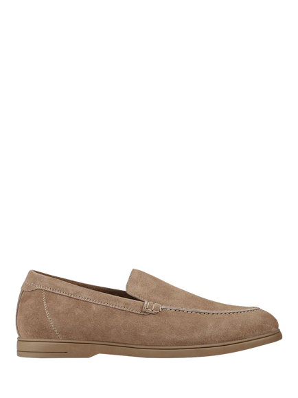 Jones Bootmaker Raiden Suede Loafers, Sand Suede