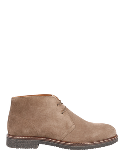 Jones Bootmaker Dempsey Suede Chukka Boots, Taupe, Taupe