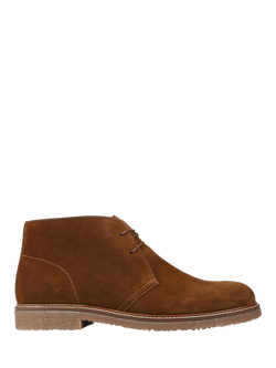 Jones Bootmaker Dempsey Suede Chukka Boots, Tan, Tan