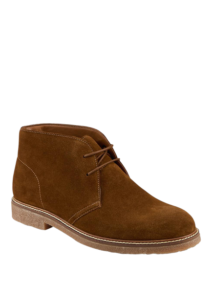 Jones Bootmaker Dempsey Suede Chukka Boots - view 2, Tan