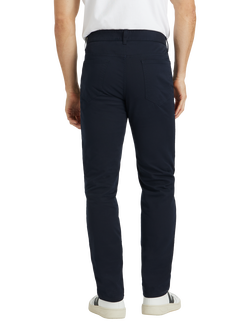 SPOKE Fives Wide Thigh Slim Fit Chinos, Dark Navy - view 2, Dark Navy