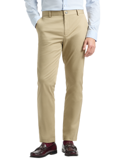 SPOKE Sharps Wide Thigh Slim Chinos, Khaki, Khaki