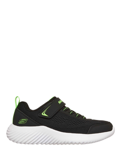 Skechers Kids' Bounder Quantarun Trainers, Black, Black