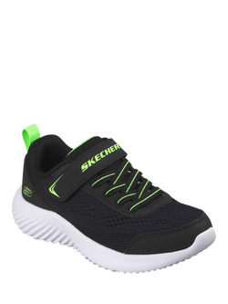 Skechers Kids' Bounder Quantarun Trainers, Black - view 2, Black