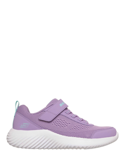 Skechers Kids' Bounder Free Mesh Trainers, Lavender, Lavender