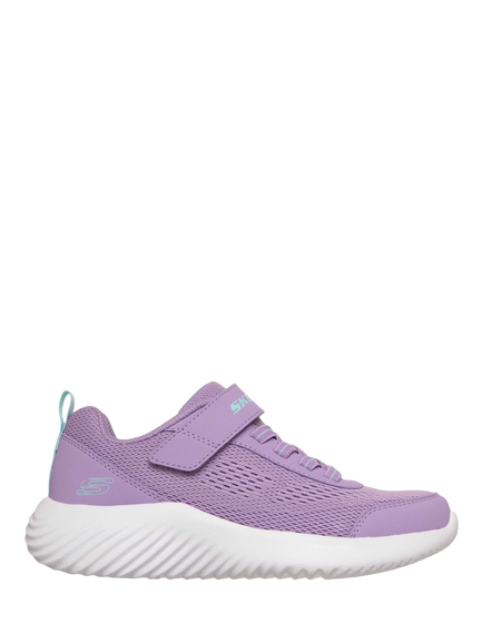 Skechers Kids' Bounder Free Mesh Trainers, Lavender, Lavender