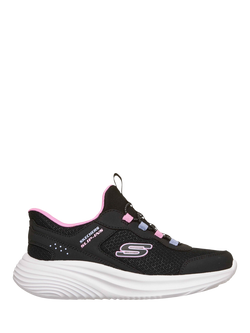 Skechers Kids' Bounder Pro Brisk-Burst Trainers, Black
