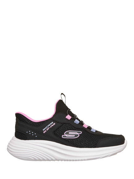 Skechers Kids' Bounder Pro Brisk-Burst Trainers, Black
