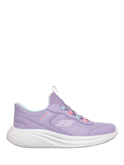 Skechers Kids' Bounder Pro Brisk-Burst Trainers, Lavender