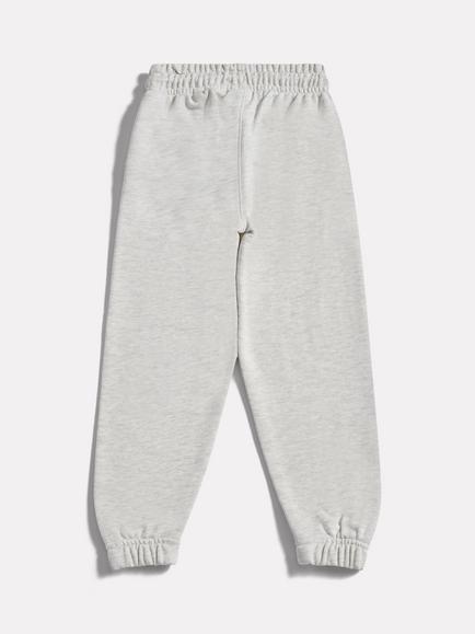 New Balance Kids' French Terry Joggers, Grey Marl - view 2, Grey Marl