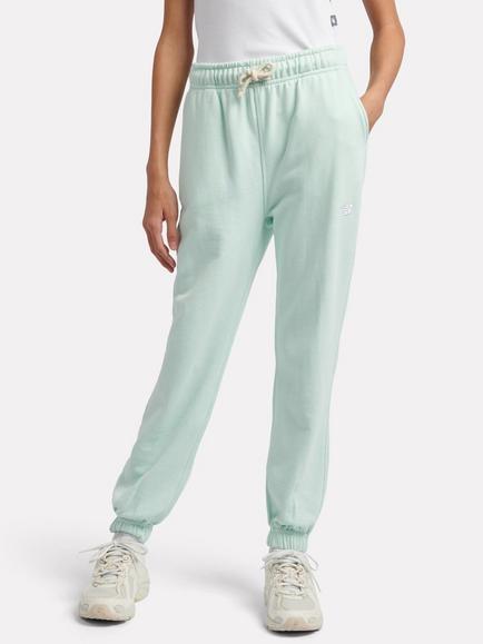 New Balance Kids' Logo Joggers, Jade Green, Jade Green