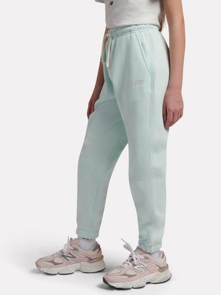 New Balance Kids' Relaxed Fleece Drawstring Joggers, Cosmic Jade - view 2, Cosmic Jade