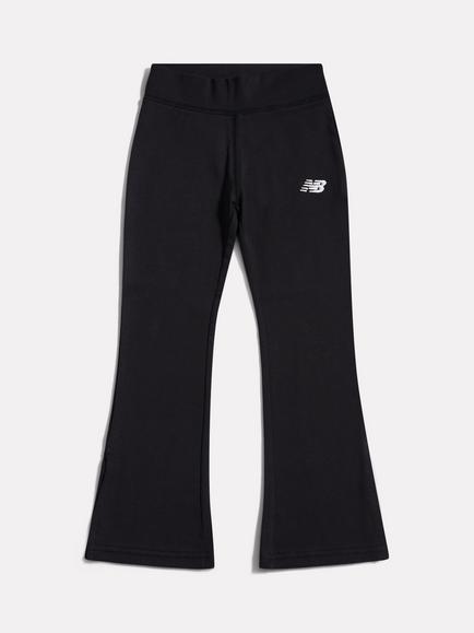 New Balance Kids' Flare Leggings, Caviar, Caviar