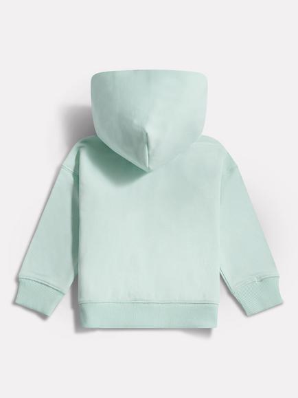 New Balance Kids' Small Logo Zip Hoodie - view 2, Duck Egg Blue