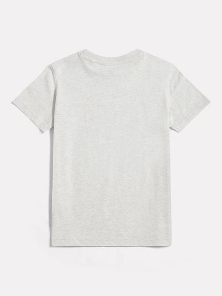 New Balance Kids' More Than A Mile Graphic T-Shirt, Ash - view 2, Ash