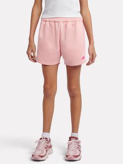 New Balance Kids' Team Shorts, Light Raspberry, Light Raspberry