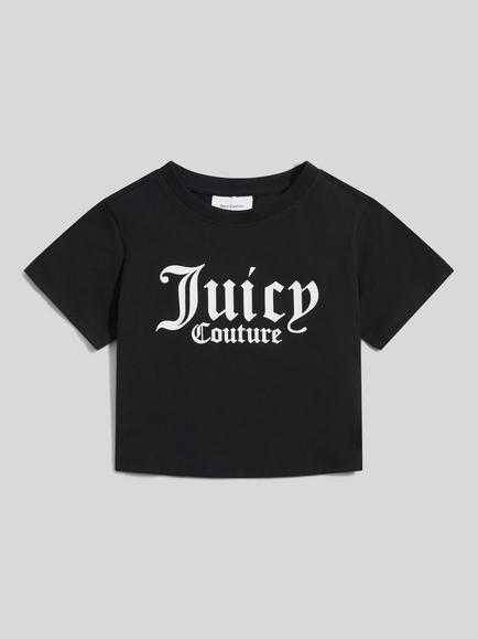 Juicy Couture Kids' Cotton T-Shirt, Black