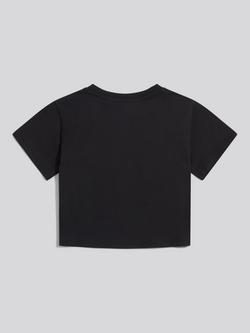 Juicy Couture Kids' Cotton T-Shirt - view 2, Black