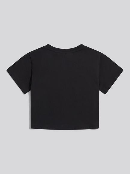Juicy Couture Kids' Cotton T-Shirt - view 2, Black