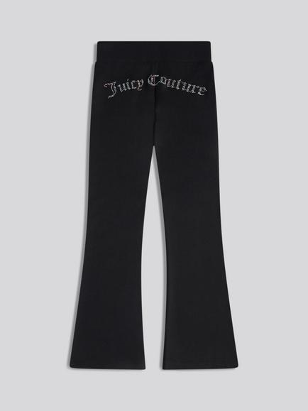 Juicy Couture Kids' Flared Leggings, Black - view 2, Black