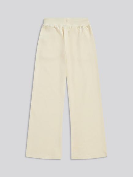 Juicy Couture Kids' Velour Straight-Leg Drawstring Joggers, Almond Oil - view 2, Almond Oil