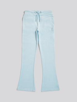 Juicy Couture Velour Bootcut Joggers, Chambray Blue