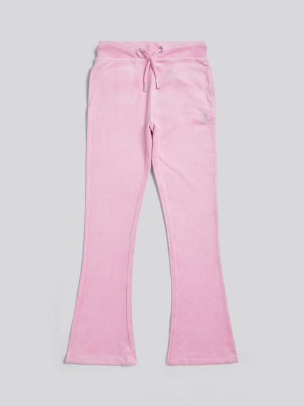 Juicy Couture Velour Bootcut Joggers, Fuchsia Pink