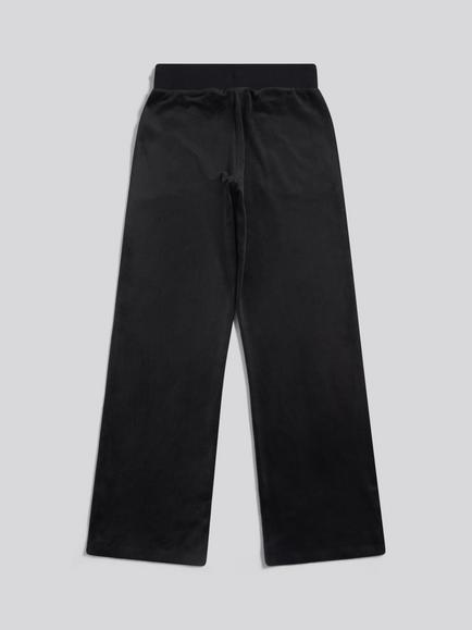 Juicy Couture Kids' Velour Drawstring Joggers, Jet Black - view 2, Jet Black