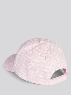 Juicy Couture Kids' Cotton Canvas Cap, Cherry Blossom - view 2, Cherry Blossom