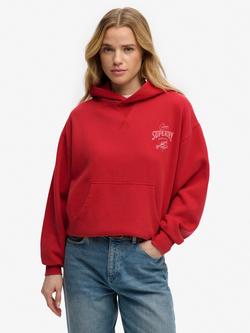 Superdry Heritage Hamptons Hoodie, Base Red