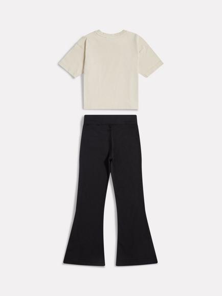 New Balance Kids' T-Shirt and Leggings Set, Linen - view 2, Linen