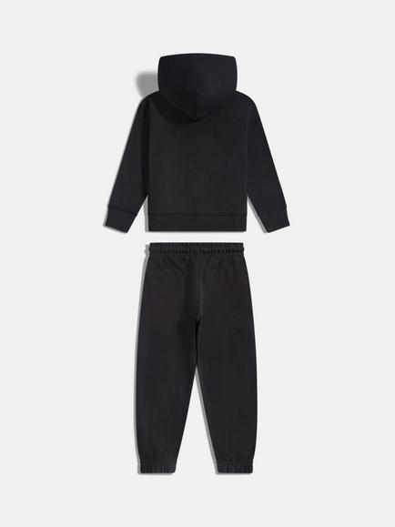 New Balance Kids' Zip Hoodie and Joggers Set, Caviar - view 2, Caviar