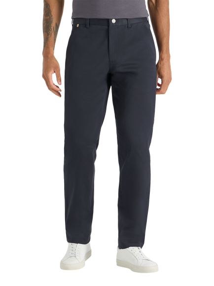 SPOKE Bulletproofs Regular Thigh Slim Chinos - view 2, Dark Navy