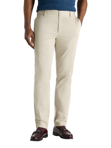 SPOKE Summer Sharps Wide Thigh Slim Chinos, Stone, Stone