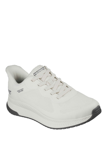 BOBS Sport Squad Chaos 4 Slip In Trainers - view 2, Off White