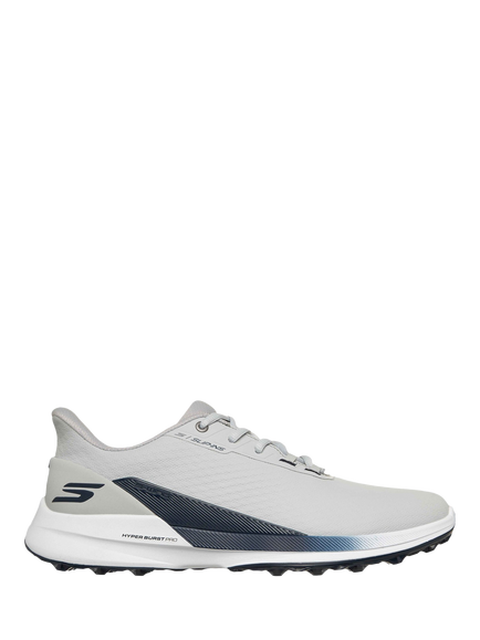 Skechers Pure Slip Ins Eco Flight Trainers, Grey/Navy