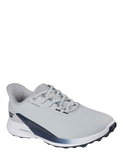 Skechers Pure Slip Ins Eco Flight Trainers - view 2, Grey/Navy